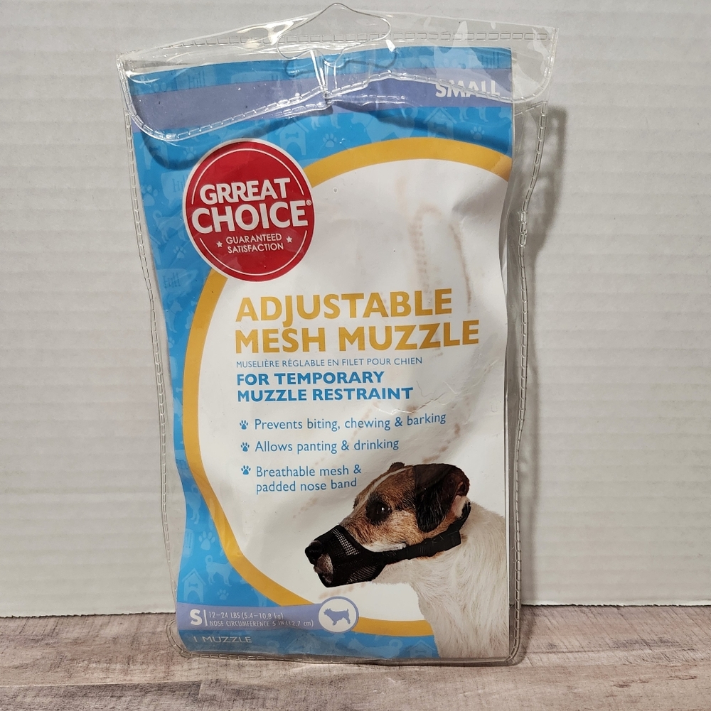 Grreat Choice Adjustable Mesh Muzzle